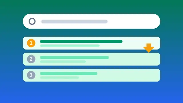 Илюстрация на резултати от търсене в Google – СЕО оптимизация